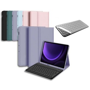삼성 갤럭시탭 S9 FE 11인치 호환 블루투스 키보드 케이스 북커버 S펜수납 SM-X510N X515N X516N 케이스나라