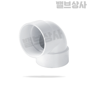 PVC엘보 VG2 35-300A PVC 파이프 90도엘보, VG2 엘보 65A, 1개