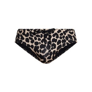 발망 레오파드 프린트 드로스트링 스윔 쇼츠