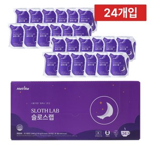 해비타 슬로스랩 테아닌 타트체리 흑하랑상추 릴렉스 음료, 110g, 24개