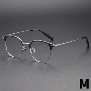 멋진 당신에게 초가벼움을 드립니다 뭐쓰남의 초경량 하금테 안경