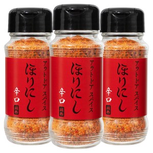 일본 호리니시 아웃도어 조미료 매운맛 3병 519431, 90g, 3개