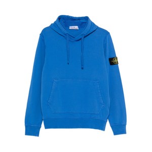 스톤 아일랜드 로고 패치 후디, 블루계열, Standard XXL(KR 110)