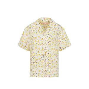 마르니 리넨 셔츠, 화이트계열+옐로우계열, Italy 42(KR 55-66)