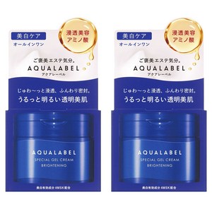 아쿠아라벨 스페셜 젤 크림 브라이트닝 올인원 90g, 90g, 2개