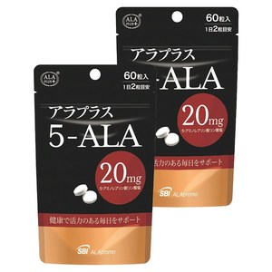 에스비아이아라프로모 아라플러스+ 5 ALA 20mg 함유 타블렛, 2개