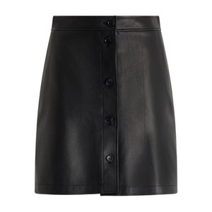 발리 레더 미니 스커트, 블랙계열, IT 42(KR 55)