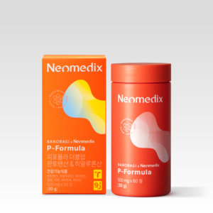 [네오메딕스] 바노바기 피포뮬러 더블업 판토텐산 여드름 영양제, 60정, 1개