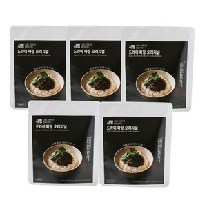 사평 고기 듬뿍 목포식 중깐 유니 짜장 190g, 5개