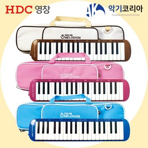 영창 멜로디언 YM-D37 (블루 핑크 아이보리) 37건반 고급형, 블루, 1개