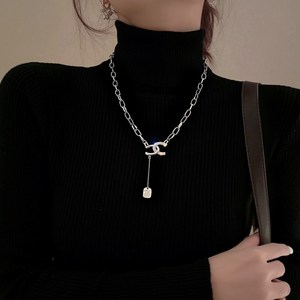 나미리온 알러지없고 변색없는 티타늄스틸 체인 목걸이