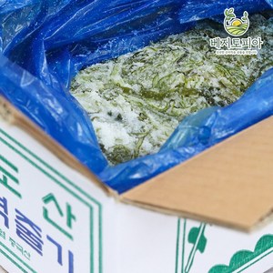 베지토피아 100% 국내산 완도 염장 미역줄기 5kg 10kg [베지토피아], 1박스