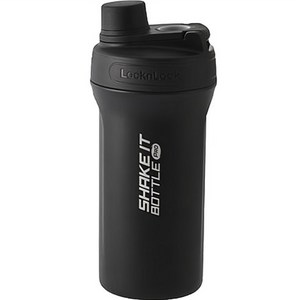 락앤락 쉐이킷보틀 프로 스테인리스, 블랙, 650ml, 1개