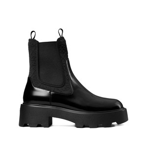 토리 버치 T모노그램 첼시 부츠 65mm, US 10(KR 270), 블랙계열