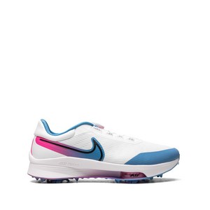 나이키 에어 줌 인피니티 투어 넥스트% 보아 와이드 화이트 오로라 블루 핑크 블라스트 스니커즈