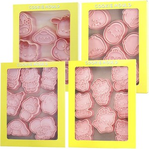 Mian Xiao Xin 비스킷 몰드 DIY 3D 입체 홈베이킹 도구 아이싱 쿠키스탬프 16종 세트 MX003