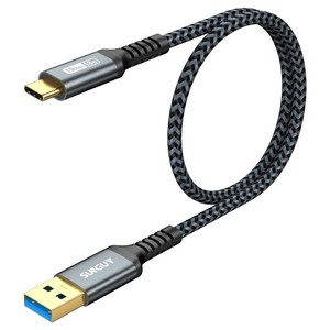 SUNGUY USB C타입 고속 충전 케이블 데이터 전송 10Gbps 18W