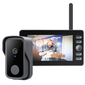 RUNDX 현관 무선 초인종 스마트 블루투스 비디 인터폰