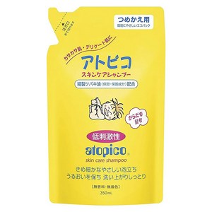 아토피코 스킨 케어 샴푸 리필, 350ml, 1개
