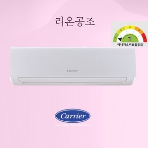 캐리어 1등급 벽걸이에어컨 6평 8평 10평 실외기포함 수도권설치 기본설치별도 [리온공조] 상품평도용주의, NRCA0061CAWWSD 6평 1등급