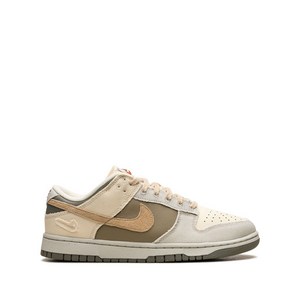 나이키 덩크 로우 라이트 본 앤 뉴트럴 올리브 스니커즈, US 12(KR 290), 베이지계열+그린계열