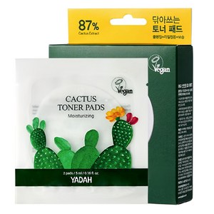 야다 선인장 토너패드 5ml, 2매입, 10개