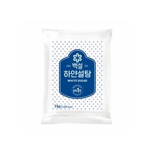 백설 하얀설탕, 3kg, 4개