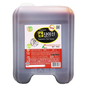 이슬나라 캡사이신 매운맛 소스 10kg, 1개