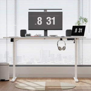 Fahomiss 전동 모션데스크 높이조절 스탠딩 책상 공부 사무용 컴퓨터책상