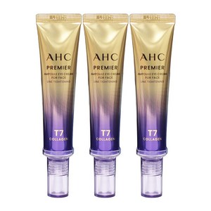 2025 최신상 AHC 아이크림 시즌13 프리미어 앰플 포 페이스 라인 타이트닝 40ml 3개