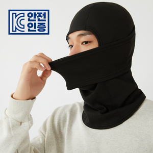 온덱스 겨울 기모 바라클라바, 블랙 1개