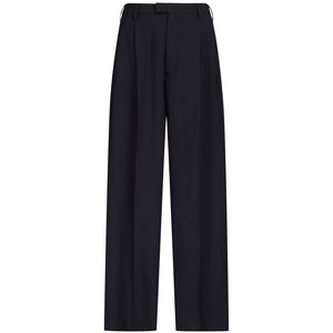 마르니 트로피칼 테일러드 울 팬츠