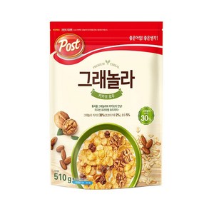 포스트 카카오 호두 그래놀라, 510g, 1개