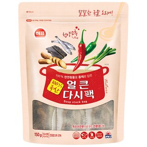 사조해표 얼큰 다시팩 150g, 2개