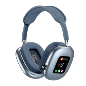 SMABAT 무선 헤드폰 LED 디스플레이 블루투스 헤드셋 노이즈캔슬링 헤드폰 블루투스5.4