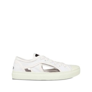 비비안웨스트우드 브라이튼 컷아웃 캔버스 스니커즈, IT 41(KR 260), 화이트계열