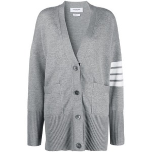 톰 브라운 4 바 스트라이프 오버사이즈 가디건, 그레이계열, Italy 40(KR 55)