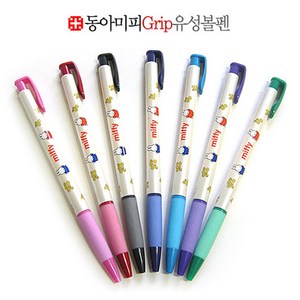 동아 홍당무 미피 그립 볼펜 0.38mm, 0.38mm검정