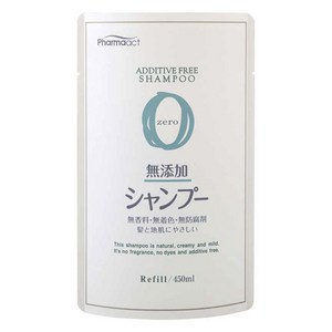 쿠마노 제로 샴푸 리필용, 450ml, 1개