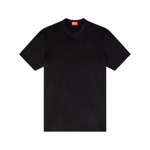디젤 T-어저스트-슬릿-R17 티셔츠, 블랙계열, Standard S