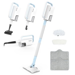 [최신형] 틴도우 고온 스팀청소기 다용도 1300w 고압 스팀물걸레청소기+리필걸레세트+다양한 구성품