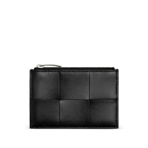 보테가 베네타 인트레치아토 지퍼 카드홀더