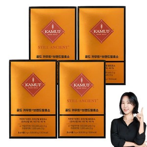 카무트 골드 카무트효소 30포, 90g, 4개