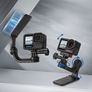 써니라이프 마그네틱 멀티 로테이션 마운트(4축 회전) DJI 오즈모 액션6/5 프로/나노/360/포켓3/고프로 액션캠 카메라 악세사리