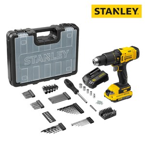STANLEY 20V 맥스 햄머 드릴 드라이버 세트 SCD711D1KA-KR