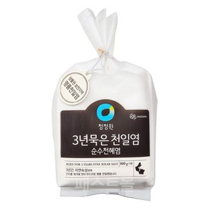 청정원 3년묵은 천일염, 800g, 1개