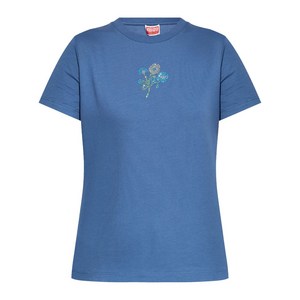 겐조 로고 자수 티셔츠, 블루계열, Standard M