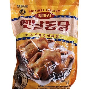노브랜드 두마리옛날통닭 800g x 1개, 종이박스포장