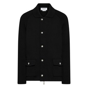 톰 브라운 플랩 포켓 집업 셔츠 재킷, 블랙계열, Numeric 3(KR 105)