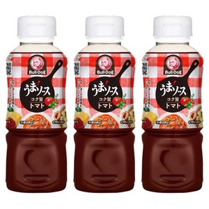 BullDog 우마소스 감칠맛 토마토, 300ml, 3개